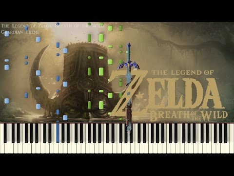 [Synthesia Piano] Zelda: Breath of the Wild - Guardian Theme Video