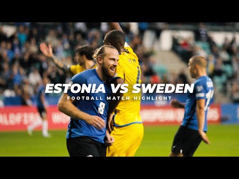 Estonia vs Sweden | Football Match Highlights