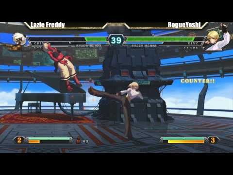 KOF13 Lazie Freddy vs Rogueyoshi - The Kumate! Tournament
