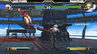 KOF13 Lazie Freddy vs Rogueyoshi - The Kumate! Tournament