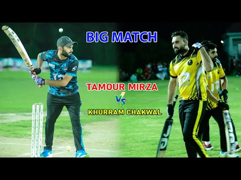 TSL 4 | TAMOUR MIRZA VS KHURRAM CHAKWAL | TAPE BALL SUPER LEAGUE 2025 BIG THRILLER MATCH HIGHLIGHTS