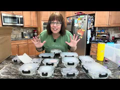 Class storage boxes - so many sizes, water-tight seal, dishwasher and microwave safe!