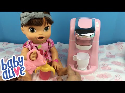 Bottle Feeding our Baby Alive My Baby All Gone Doll Video
