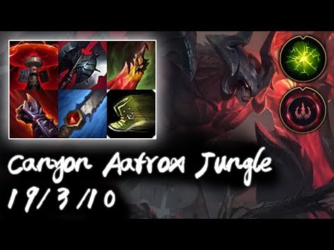 DWG Canyon Challenger Aatrox Jungle vs Kayn | High Elo Replays