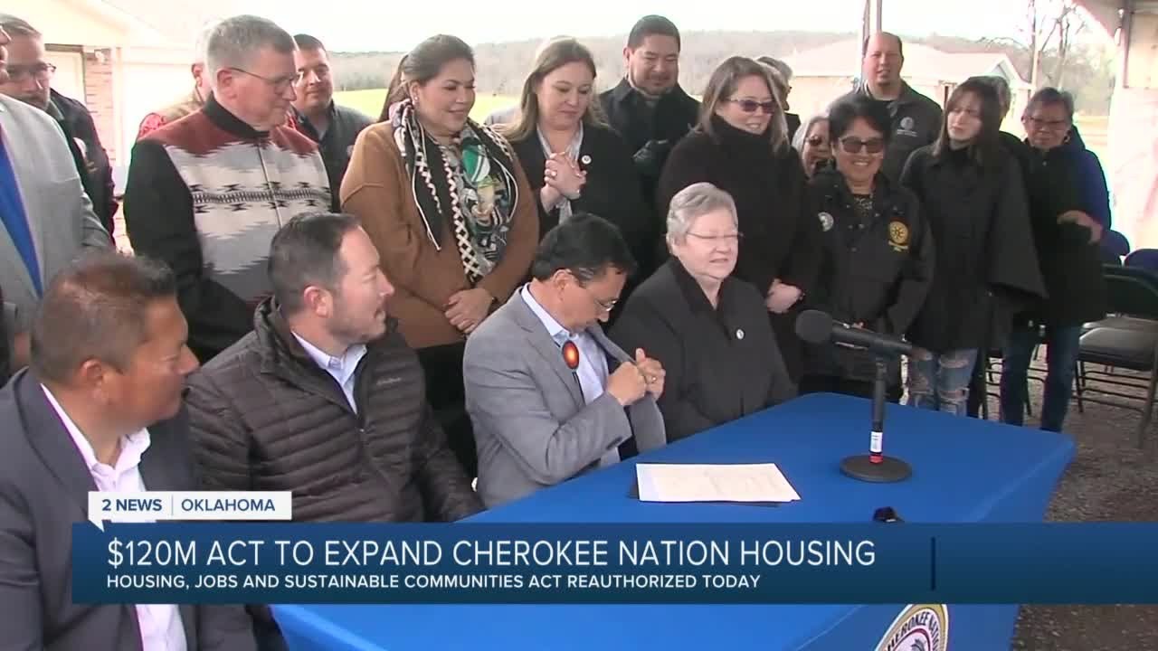 $120M Act to Expand Cherokee Nation Housing