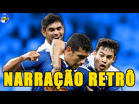 CRUZEIRO 5X0 ATLÉTICO-GO - NARRAÇÃO RETRÔ | COPA DO BRASIL 2013