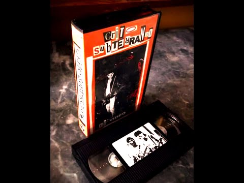 GRITO SUBTERRÁNEO, el vídeo. 1987.