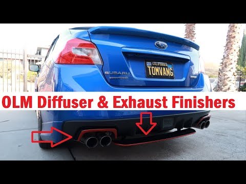 Subaru WRX/STI OLM Rear Diffuser & Exhaust Finisher | Product Review