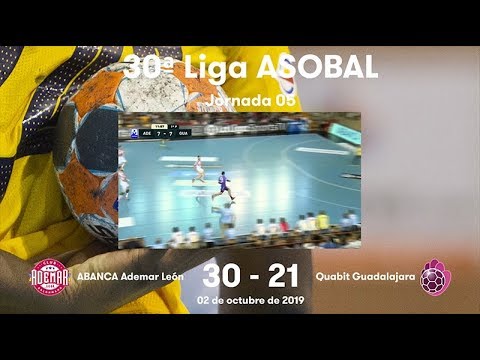 LIGA ASOBAL J05: ABANCA Ademar León - Quabit Guadalajara 30-21