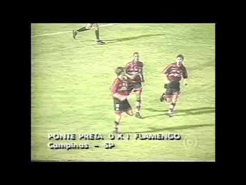 Ponte Preta 0 x 1 Flamengo - Campeonato Brasileiro 1998