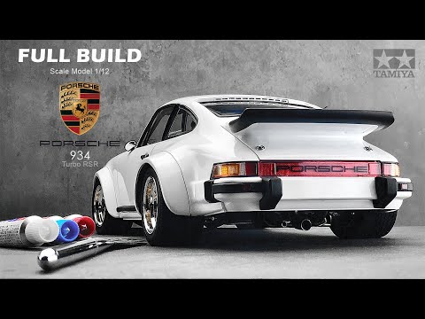 Porsche 934 RSR | Tamiya | 1/12 | Scale Model Building | ASMR |