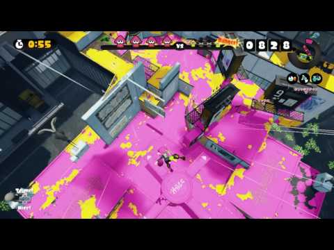Splatoon turf war 2000 and over points!!