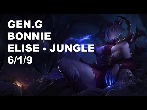 Gen.G Bonnie Jungle Elise vs Lee Sin - KR Challenger Patch 10.8