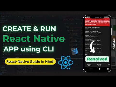 React Native Cli Guide Create Run Android App Step By Step React Native Cli 2025