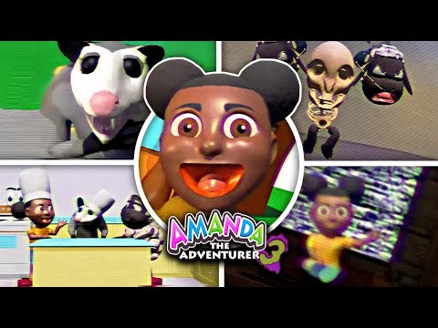 Amanda the Adventurer 3 - ALL Right & Wrong Answers SECRET Tapes (Showcase)