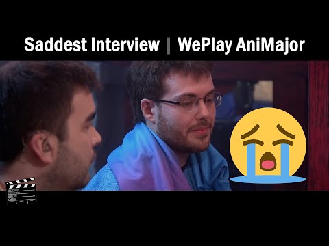 "MOST saddest interview 😢😢😢 rmN- Team Nigma in WePlay AniMajor"