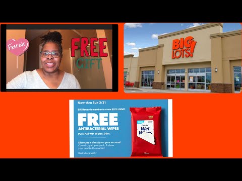 Big Lots Reward Program Freebies