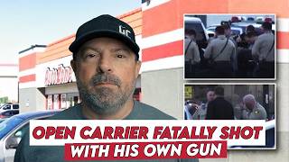 Open Carrier Fatally Shot With His Own Gun Inside AutoZone | Why I Carry Concealed