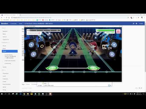 BanG! simulator now supports bestdori custom chart!