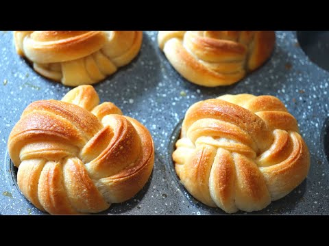 Pan de leche danes super tierno// Pan dulce