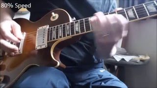 How to play 「’I' Novel」 guitar solo / RADWIMPS