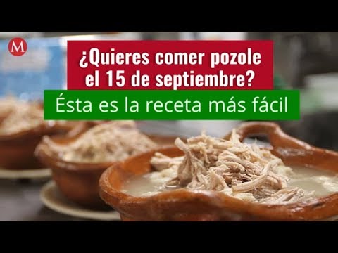 ¿Quieres comer pozole el 15 de septiembre? Ésta es la receta más fácil