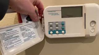How to remove Carrier Thermidistat Thermostat