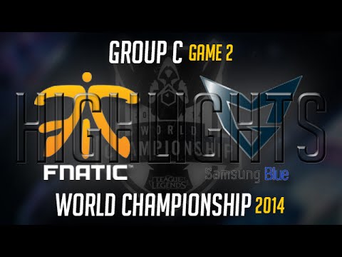 Fnatic vs Samsung Blue Game 2 S4 Worlds Highlights  LoL World Championship 2014 S4 FNC vs SSB
