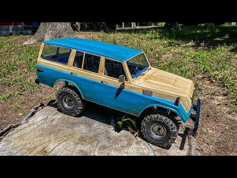 Paint & Patina on the New RC4wd Toyota Land Cruiser FJ55, Finishing up the Iron Pig