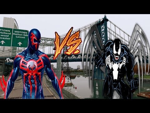 SPIDERMAN 2099 VS VENOM - EPIC BATTLE - GTA IV Video