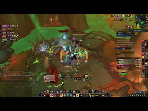 WoW Shadowlands 9.1.0 arms warrior pve Plaguefall Mythic +15 2