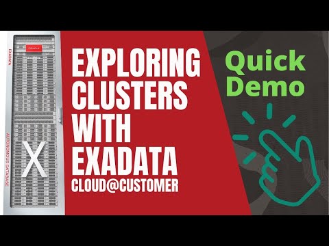 ExaCC：探索客戶端 Exadata 雲中的虛擬叢集！ (ExaCC: Exploring the virtual cluster in Exadata Cloud @ Customer)