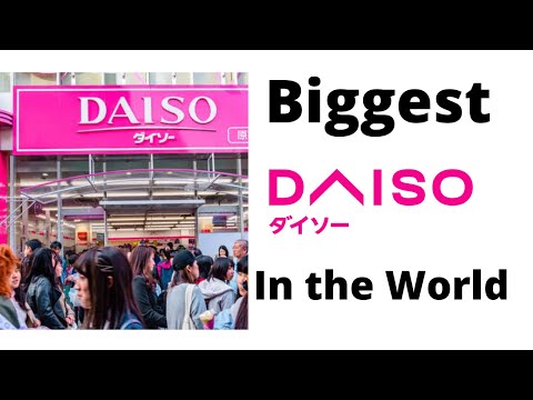 Biggest Daiso in Japan || Giga Funabashi || Daiso in Japan || 100 yen shop in Japan