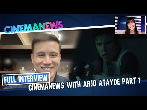 CinemaNews FULL INTERVIEW with #ArjoAtayde Part 1