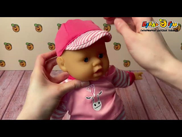 Пупс Little Baby в переноске 40см  - видео
