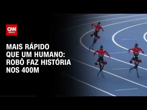 VÍDEO: Robô humanoide da China quebra recorde mundial dos 400m nas “Olimpíadas de Robôs”