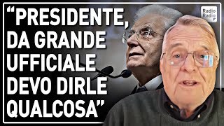 CONTRI E IL DISCORSO DI PERTINI ▷ "MATTARELLA? SONO GRANDE UFFICIALE, MA CERTE COSE VANNO DETTE"