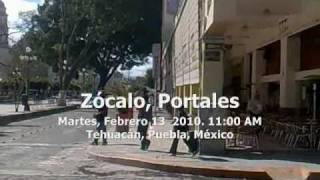 preview picture of video 'Zócalo Tehuacán'