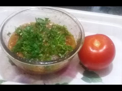 Roasted Tomato sauce | टमाटर की चटनी | How to make roasted tomato chutney | Roasted tomato sauce