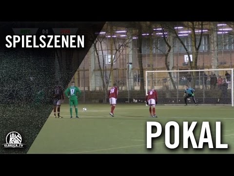 Hamm United FC - SV Halstenbek-Rellingen (Achtelfinale, Pokal der 1. Herren 2016/17) - Spielszenen
