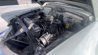 1955 Cadillac Coupe de Ville Engine Running