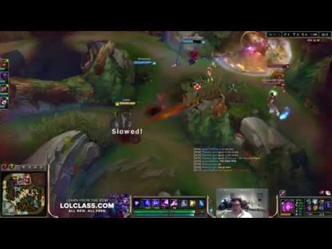 Scarra Play Vel'Koz vs Ahri   League Of Legends Guide Full Game Play