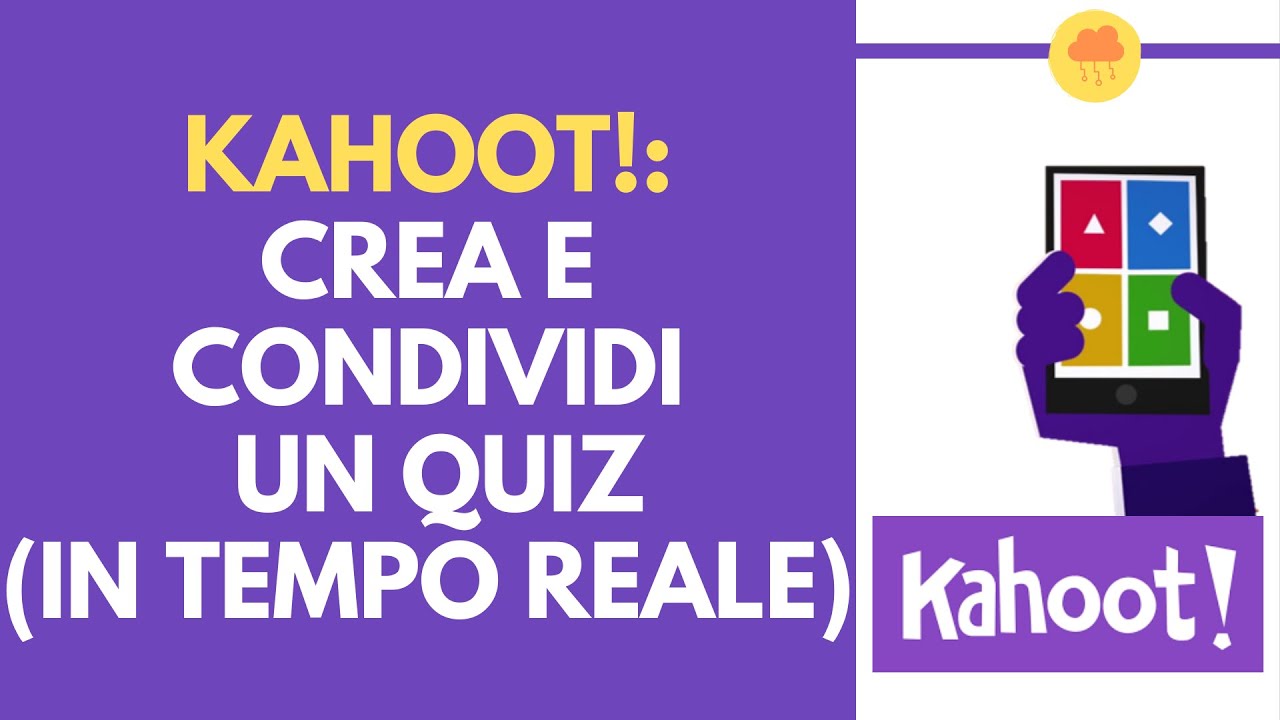 KAHOOT! crea e condividi un quiz (per modalità sincrona)