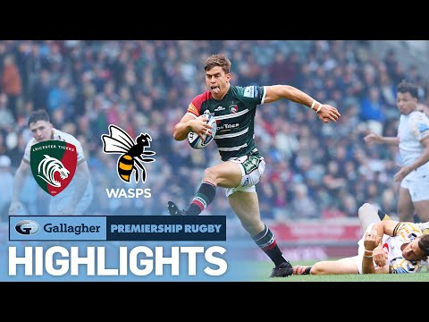 Leicester Tigers v Wasps - HIGHLIGHTS | Undefeated at Home! | Gallagher Premiership 2021/22