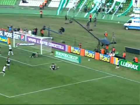 gols coritiba 5x1 vasco  3º rodada brasileirão 2011
