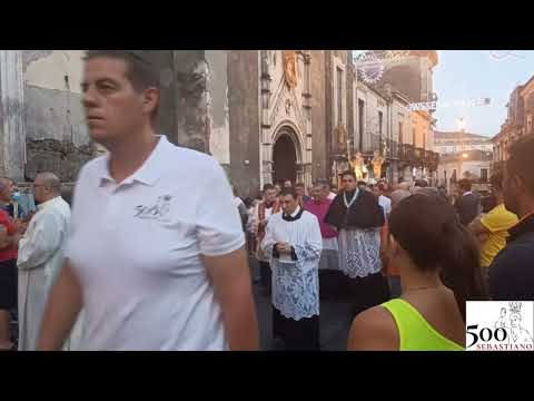 Festa San Sebastiano Acireale 500 anni: processione delle Reliquie