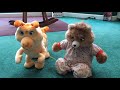 Original 1985 Teddy Ruxpin and Grubby Talking to Each Other