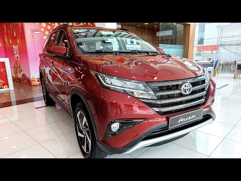 2023 Toyota Rush 1.5L Dark Red Mica - 7 Seats SUV | Exterior and Interior