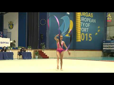 Victoria Nikolaeva - Ribbon - Levski Plus - 2021 MT Julieta Shishmanova Juniors AA