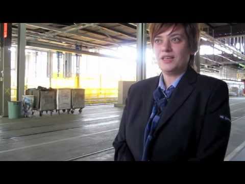 Ich werde Tramführerin - Erster Ausbildungstag